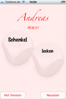 Liebeswürfel Liebeswürfel
