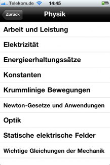 Formelsammlung Formelsammlung