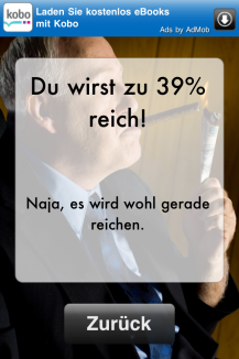 Wirst du reich?