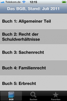 Das BGB Das BGB