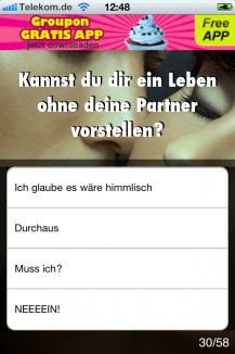 Bist du verliebt?