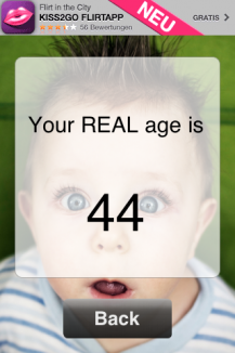 Your age Your age