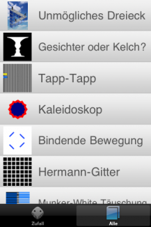 Optische Täuschungen Optische Täuschungen