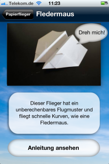 Papierflieger Anleitungen