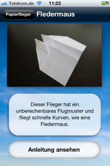 Papierflieger Anleitungen