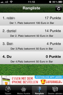 Fußball Tippspiel Fußball Tippspiel