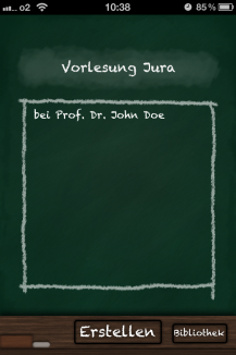 Vorlesungs-Rekorder Vorlesungs-Rekorder