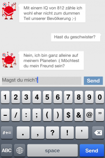 Chat-Bot - endlich nicht mehr mit Menschen chatten! Chat-Bot - endlich nicht mehr mit Menschen chatten!