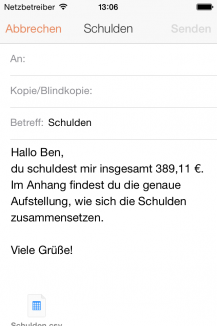 Schulden merken free Schulden merken free
